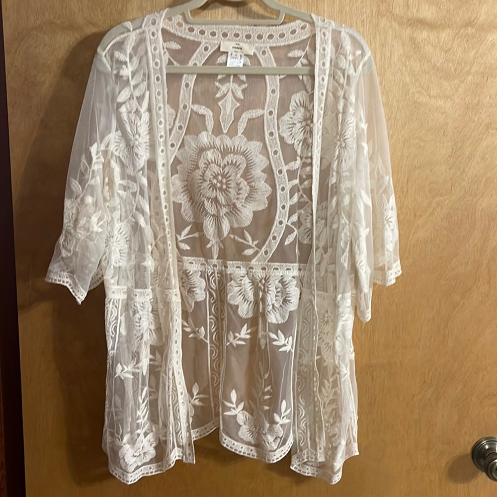Lace cardigan